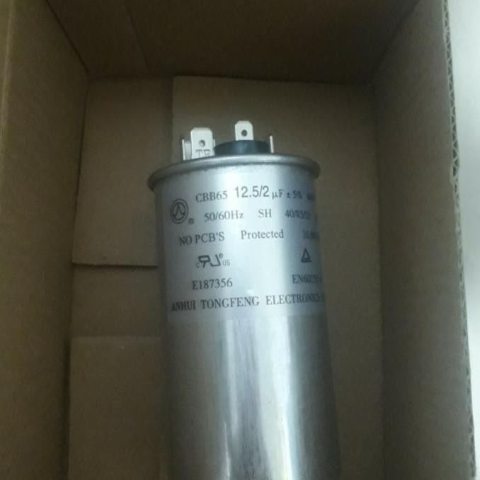 Sale Dual Kapasitor Kompressor Ac Panasonic 12,5Uf & 2Uf 0,5 Pk