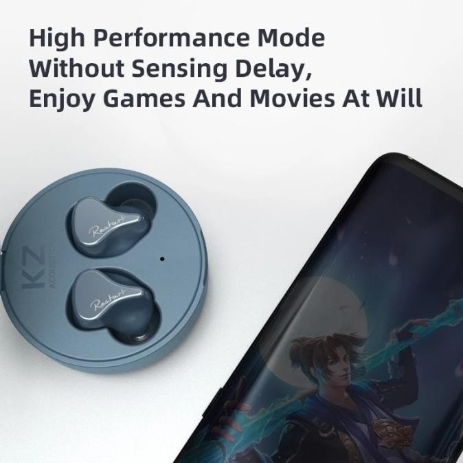 Promo Knowledge Zenith Tws Kz Sks Aptx Bluetooth 5.2 With Mic