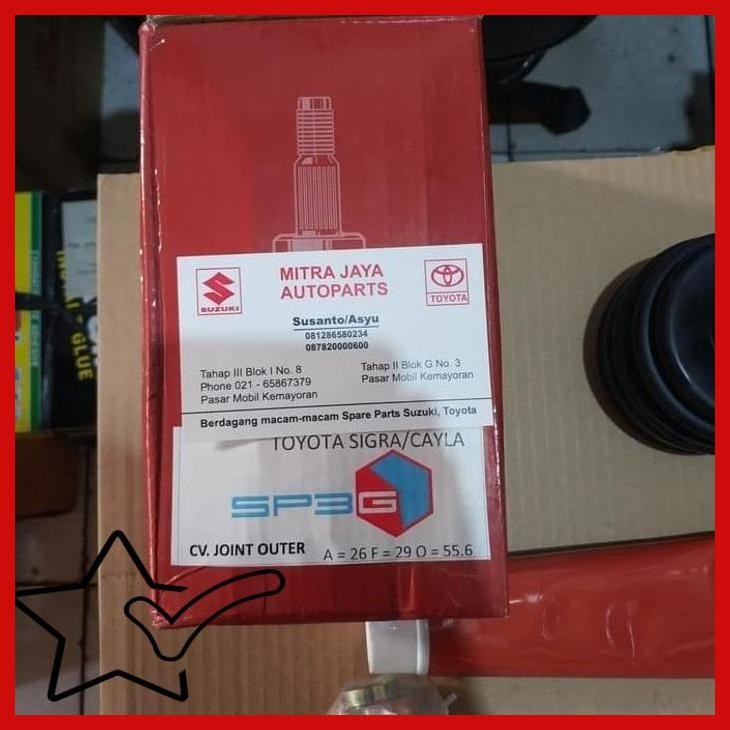 [MJA] AS RODA/CV JOINT BAGIAN LUAR CALYA SIGRA