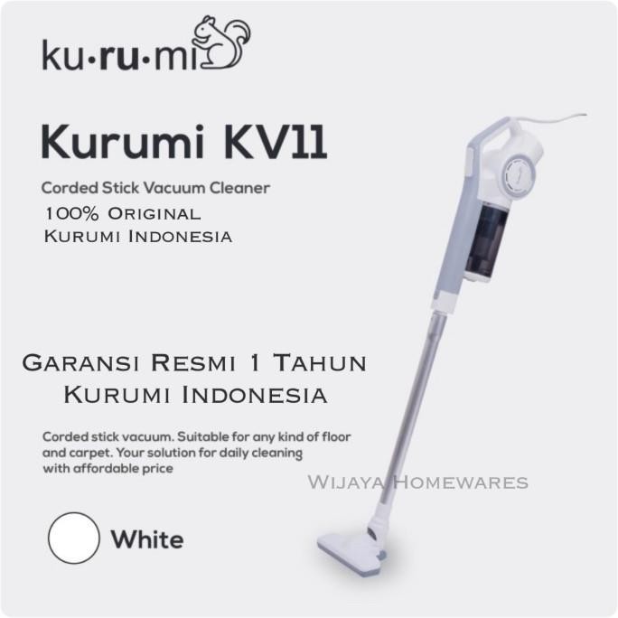 Promo Kurumi Kv11 Stick Vacuumcleaner / Kurumi Kv-11 Stick Vacuum Cleaners