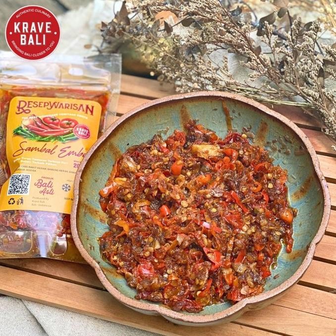 

Sale Sambal Embe Resep Warisan 200 Gr - Sambal Bali Ali - Krave Bali