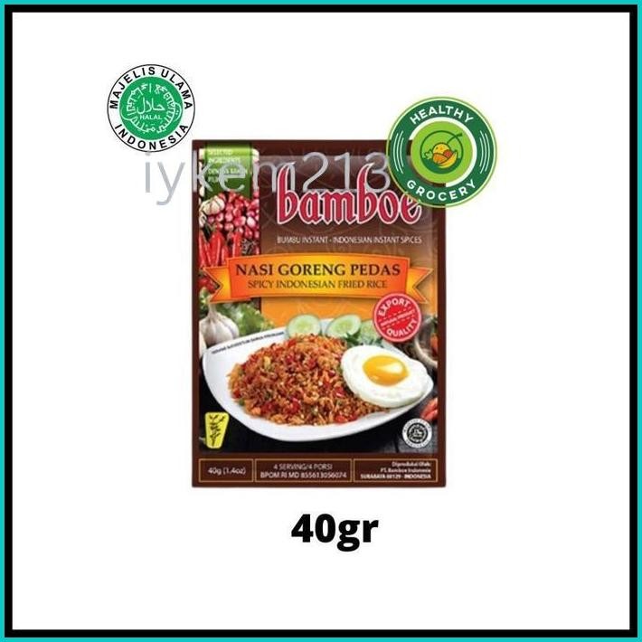 

BAMBOE BUMBU RACIK / BUMBU MASAK INSTANT ALL VARIAN 60GR / TOM YUM/ TOMYUM / TOM YAM / TOMYAM THAILAND HALAL