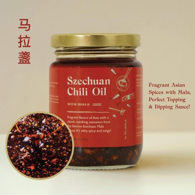 

Sale Szechuan Chili Oil - Mala Chilli Oil By Millimala