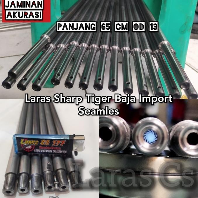 ready  Laras BAJA Import Seamles Sharp TIGER INNOVA CANNON Panjang 65 Cm murah