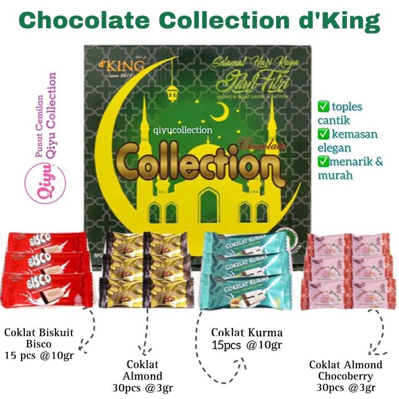 

ad-77 PL30 dKing Chocolate Collection - Paket Bonibol Spesial Idul Fitri - Paket Lebaran Cokelat Dking Bonibol Almond Kurma Termurah Berkualitas