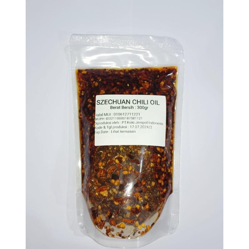 

Sale Szechuan Chili Oil 300Gr Koki Jempol