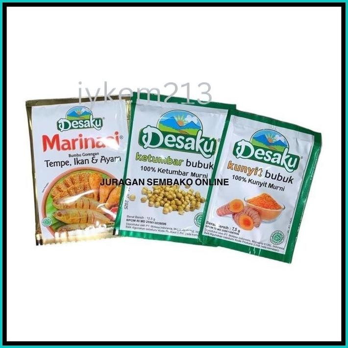 

DESAKU BUMBU REMPAH DAPUR INSTANT BUMBU JADI SIAP PAKAI