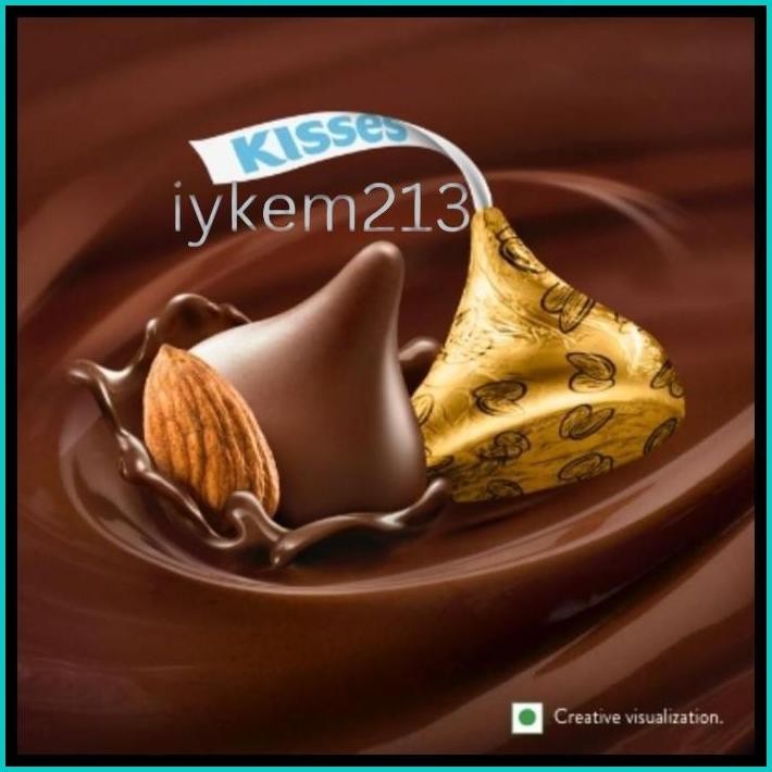 

[EXP JAN 2026]HERSHEY CHOCOLATE KISSES MILK / ALMOND / COOKIES N CREAM 146GCOKLAT SULTAN MEWAH KUALITAS PREMIUM HALAL MUI