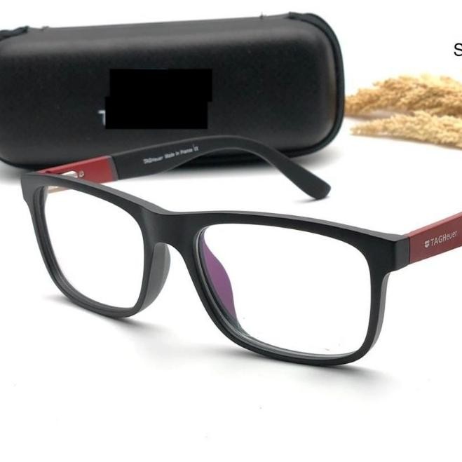 ready  Frame Kacamata TagHeuer Grade Original Pria Wanita
