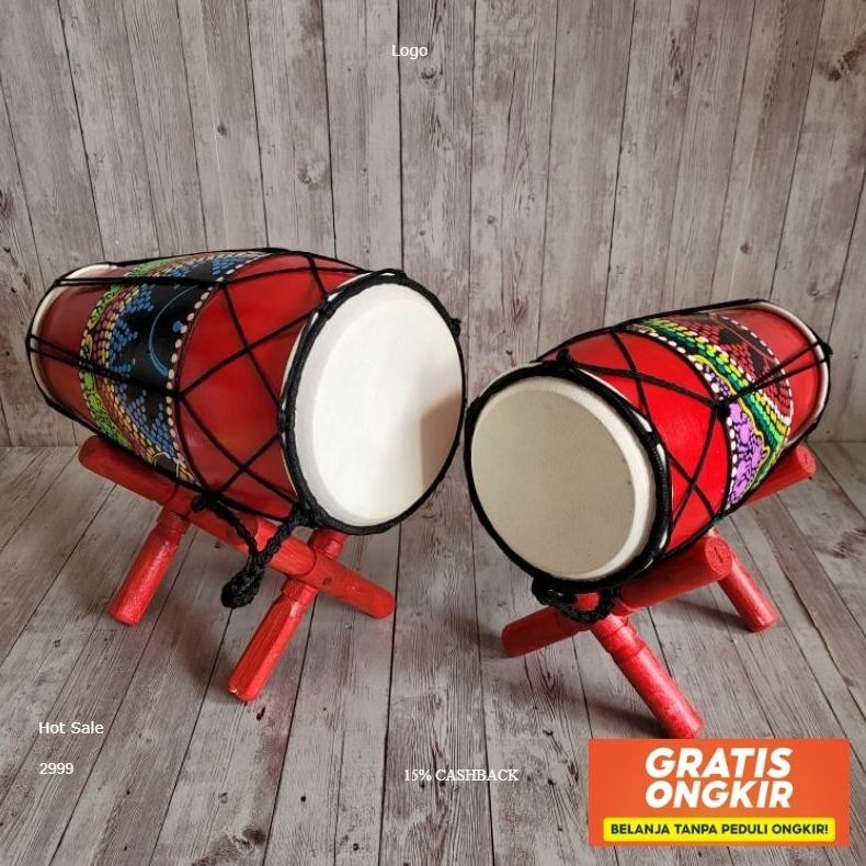 Mainan Tradisinal Anak Kendang Jawa Seni Jaranan Original