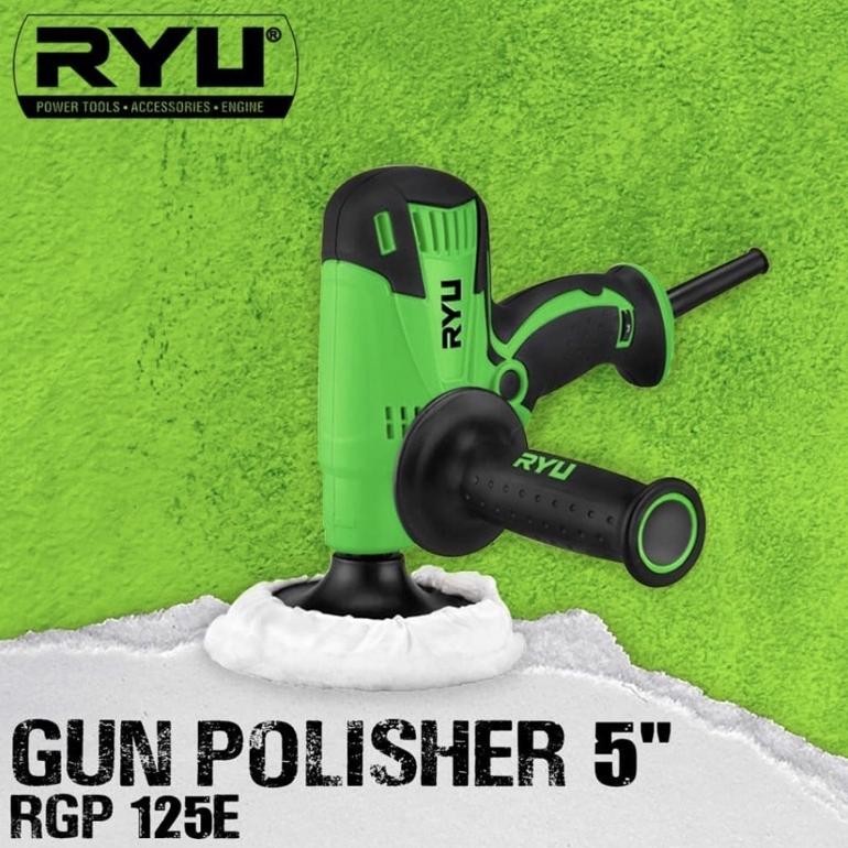 Sale VEX-2126 Mesin Poles Ryu / Mesin Poles Mobil / Polisher RGP 125E Ryu / Ryu Gun Polisher / Mesin
