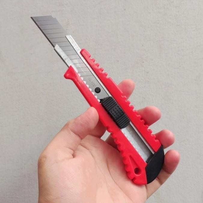

VD08 TC21 cutter serbaguna/cutter dorong/blister pack Termurah Hemat