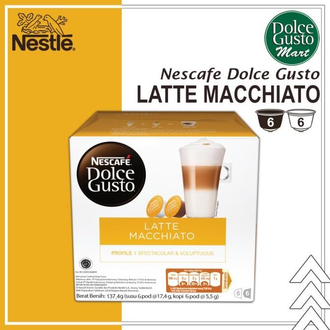 

Promo Capsule Nescafe Dolce Gusto Ndg Latte Macchiato 1 Box Original Nestle
