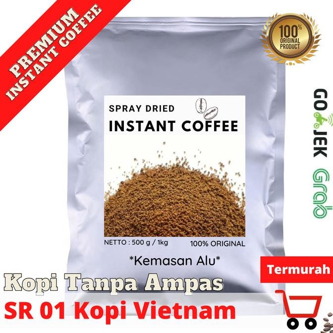 

Promo Instant Coffee / Bubuk Kopi Spray Dried Tanpa Ampas (Sr01)