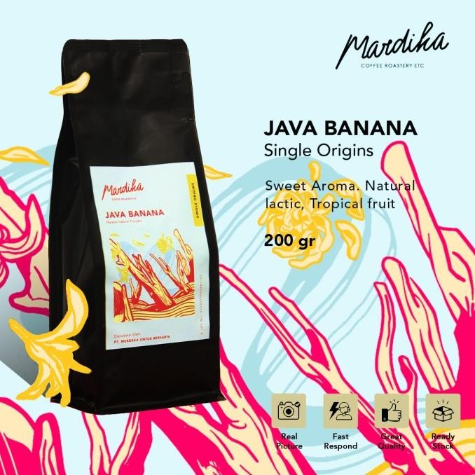 

Sale Java Banana (200G) Biji Kopi Single Origin - Mardika Coffee