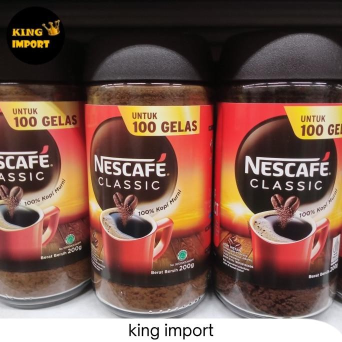 

Sale Nescafe Classic Kopi Bubuk 200Gr Jar