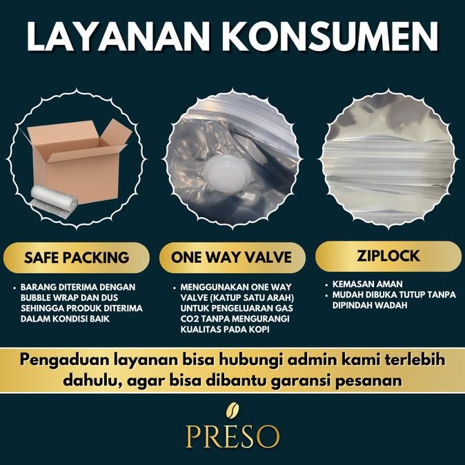 

Promo Preso Kopi Japanese Blend House Blend 500 Gram