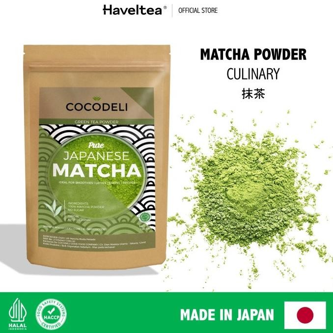 

Promo Matcha Green Tea | Cocodeli By Haveltea Organic|Teh Hijau Jepang Bubuk