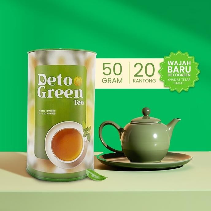 

Promo Deto Green Teh Detok Obat Usus Kotor Pembersih Pencernaan Asli