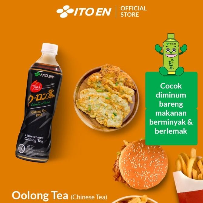

Grosir Ito En Oolong Tea No Sugar 480Ml Isi 24 Pcs