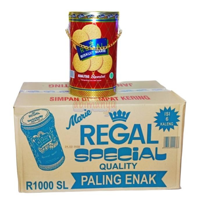 

Promo Biskuit Marie Regal Kaleng Besar 1000 Gr