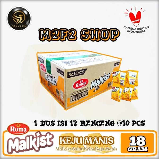 

Promo Roma Biskuit Malkist Krim Keju Manis Sachet - 18 Gr (Harga Karton)