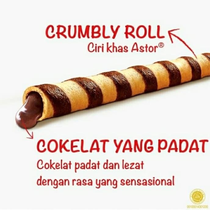 

Promo Astor Wafer Stik Wonderful Sensation Double Cokelat - 40 Gr (18 Pcs)