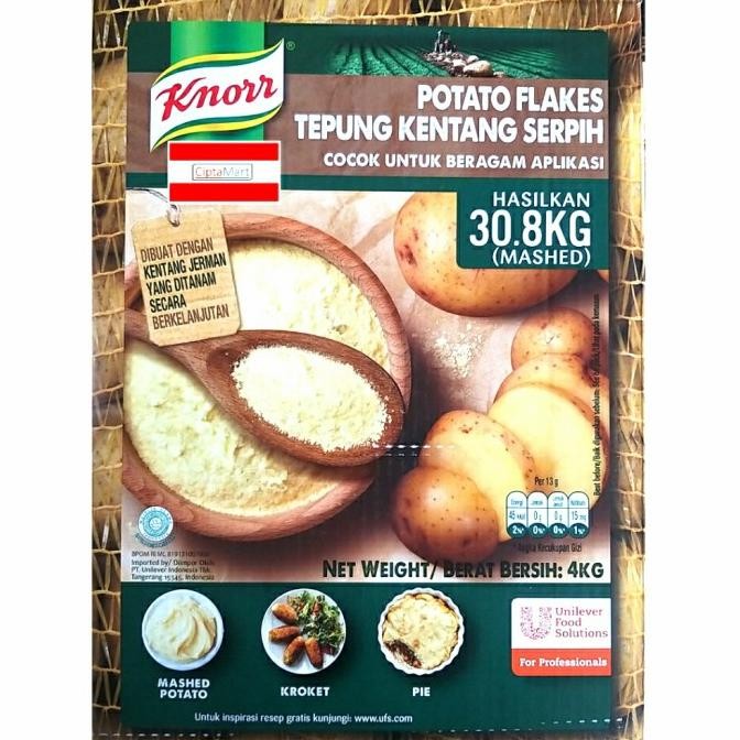 

Murah Knorr Potato Flakes 4Kg