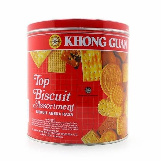 

Grosir Khong Guan Khongguan Top Biscuit Assortment 650G Original
