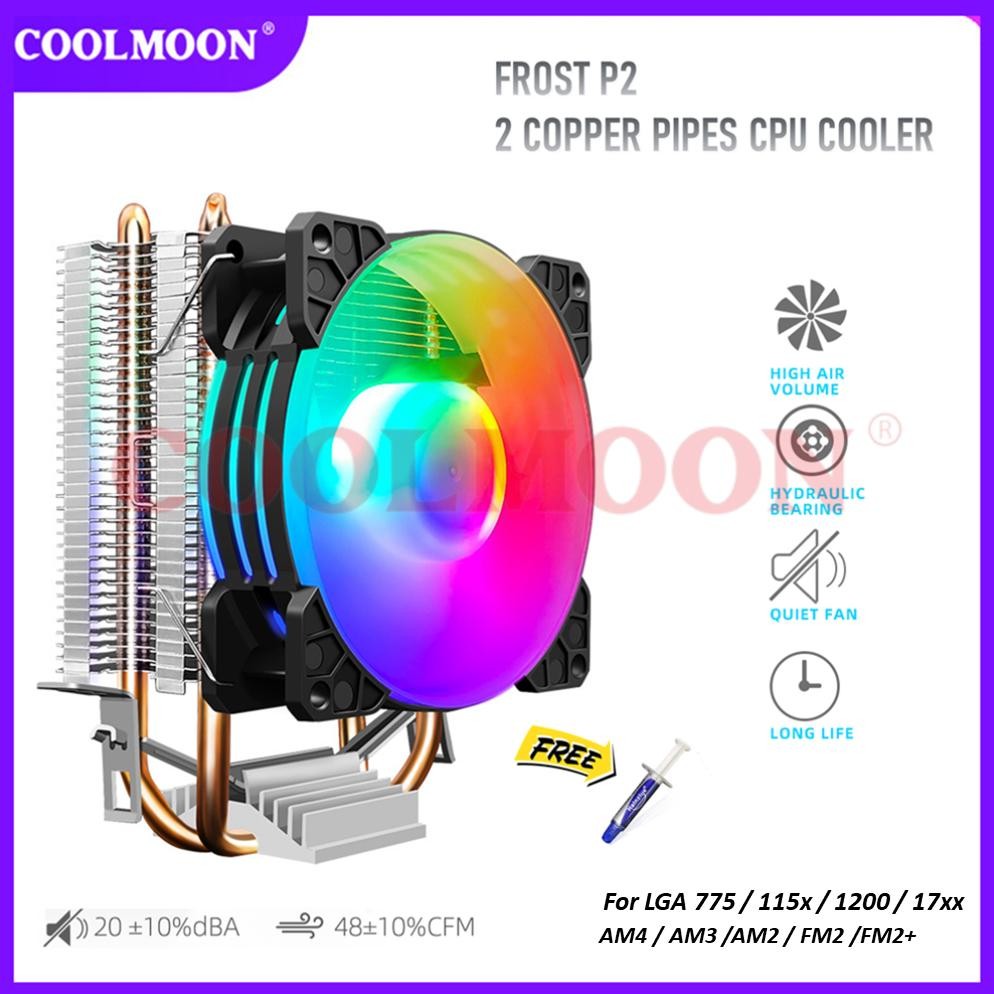 FAN CPU COOLER  COOLMOON P2 - INTEL&AMD