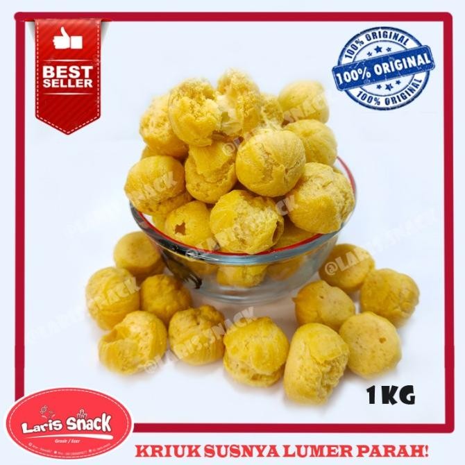 

Grosir Cream Soes Isi Vanila Sarikaya Snack Kiloan 1000Gr