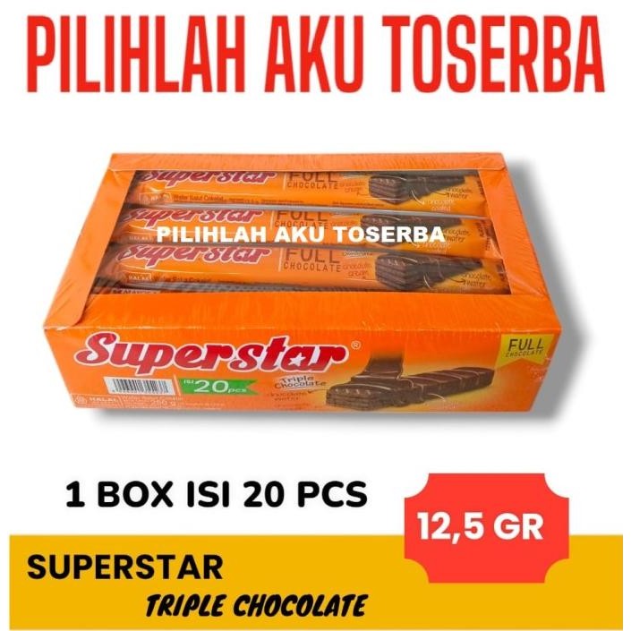 

Promo Superstar Triple Chocolate - ( Harga 1 Dus )