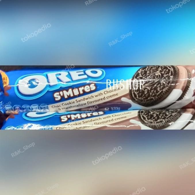 

Grosir Oreo Smores Chocolate Marsmalow Creme 133Gr