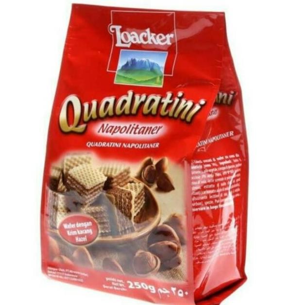 

Sale Loacker Quadratini Napolitaner 250 G
