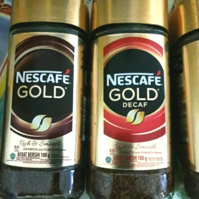 

Promo Nescafe Gold Decaf / Rich And Smooth 100 Gr