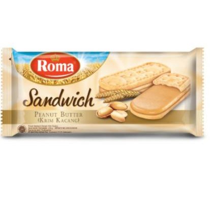 

Grosir Roma Sandwich Peanut [216Gr/42Pcs/1 Karton]