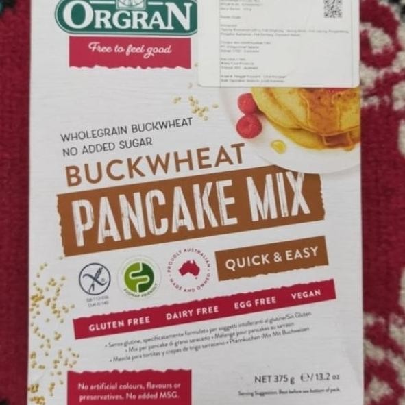 

Murah Orgran Pancake Mix Buckwheat Flour Tepung Gluten Free 375Gr