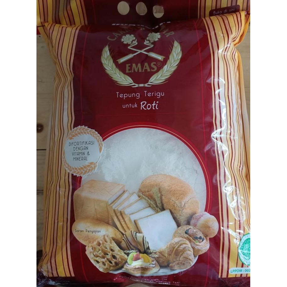 

Sale Bogasari Cakra Kembar Emas Untuk Roti 5Kg