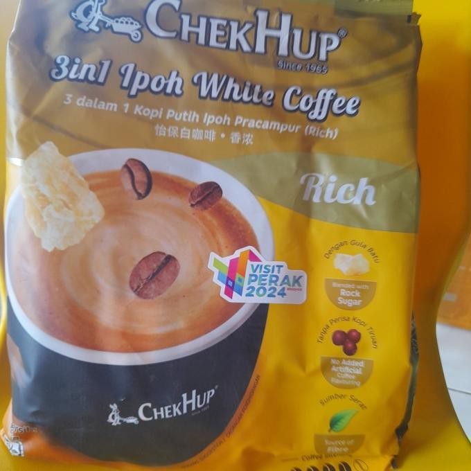 

Grosir Chekhup Ipoh White Coffee Isi 12 Sachets
