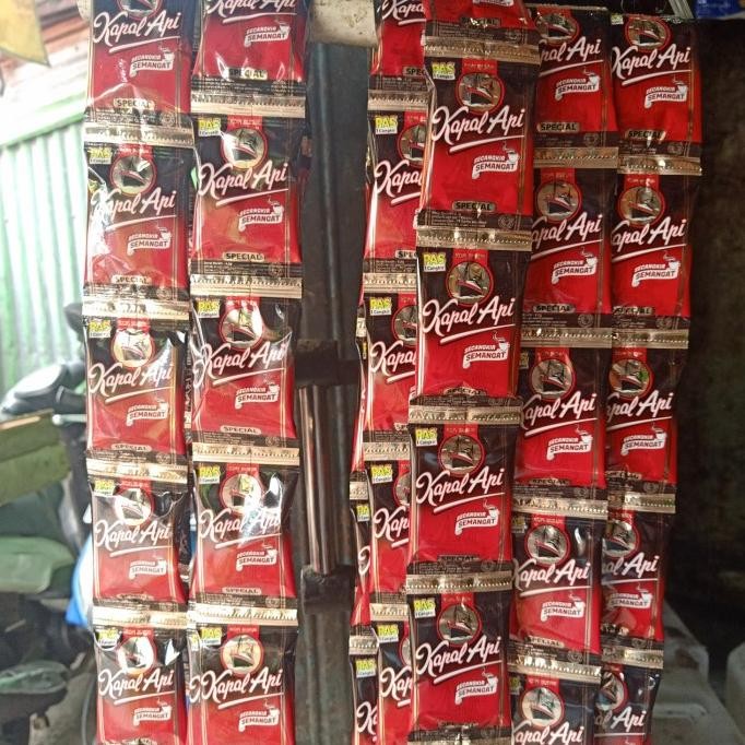 

Murah Kopi Kapal Api 6.5 Gram 1 Dus