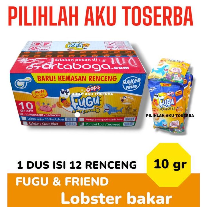 

Murah Fugu & Friends 10 Gr Lobster Bakar / Grilled - (Harga 1 Karton Isi 12)
