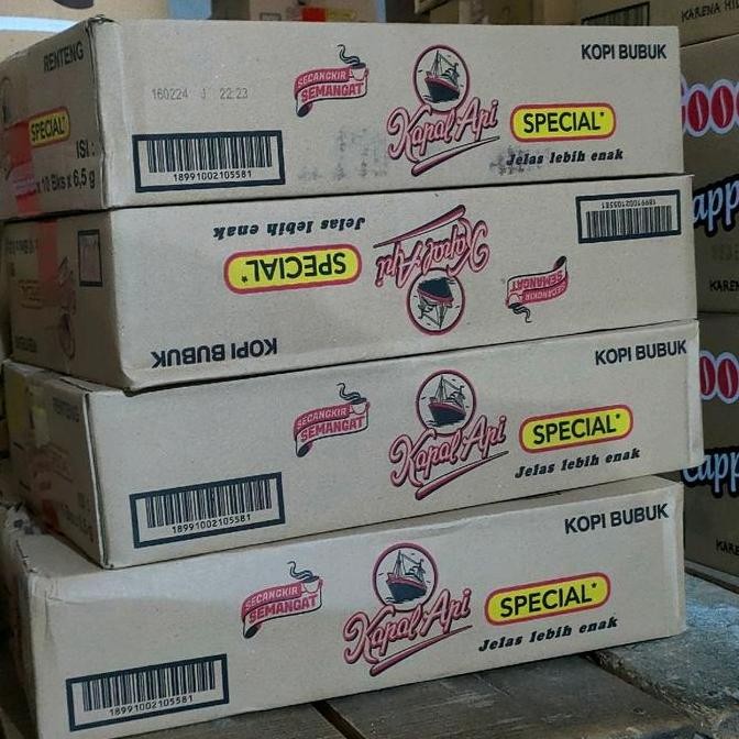 

Sale Kopi Kapal Api Special 6,5 Gram (Dus) Isi 20 Renceng