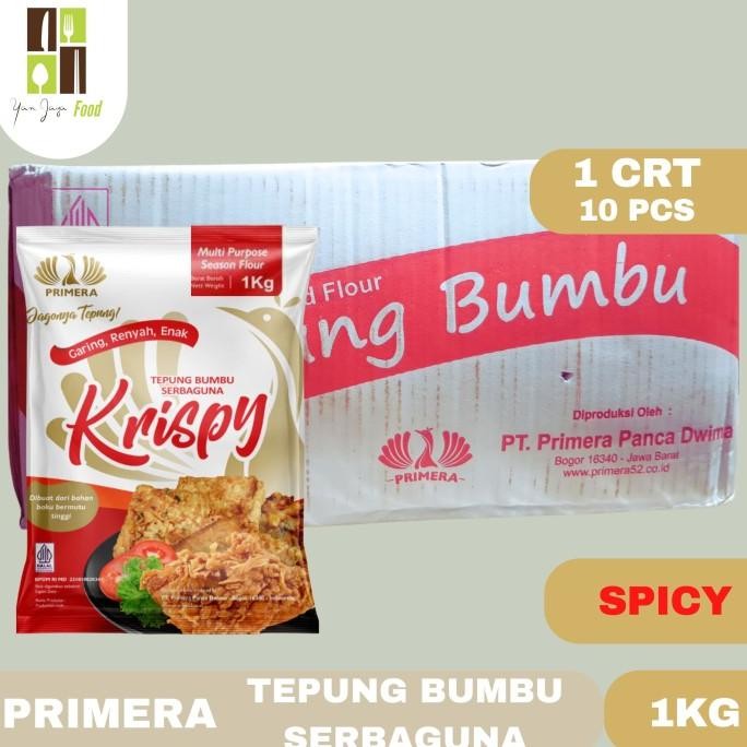 

Sale Primera Tepung Krispy / Tepung Bumbu Serbaguna / Crispy / Krispi Kemasan 1 Kg 1 Karton/10Pcs