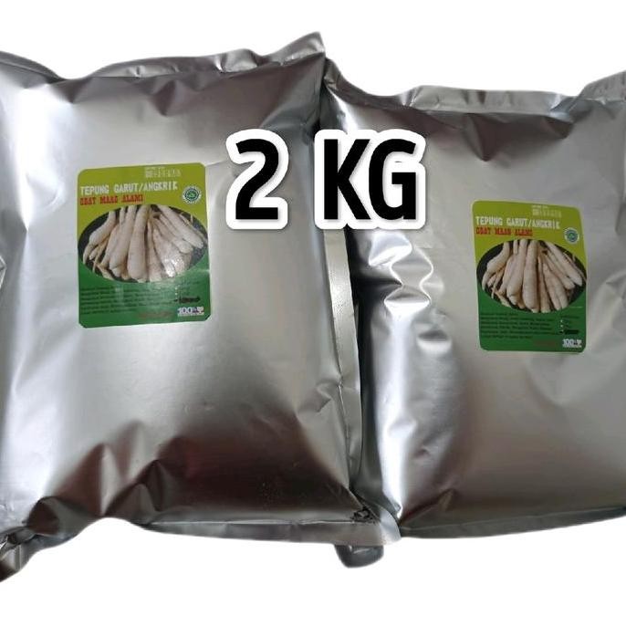 

Promo Promo Hemat 2Kg Tepung Pati Garut Organik
