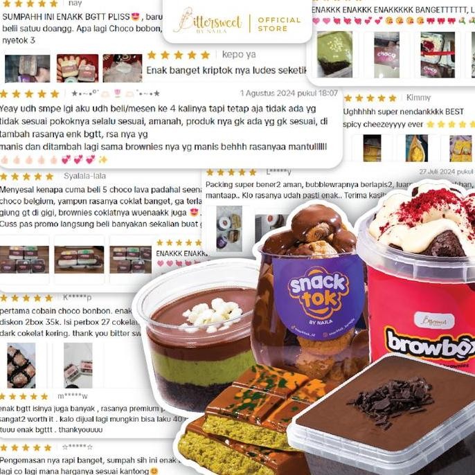 

Promo [ V/P ] All Choco Milk ( Lava + Pastry Layer + Snacktok Full Cookies )