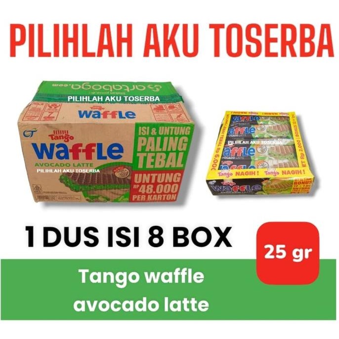 

Murah Tango Waffle Avocado Latte - ( Harga 1 Dus )