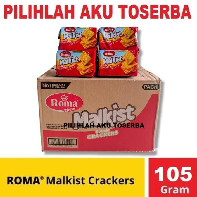 

Grosir Biskuit Roma Malkist Crackers 105 Gr - ( Harga 1 Dus Isi 30 )