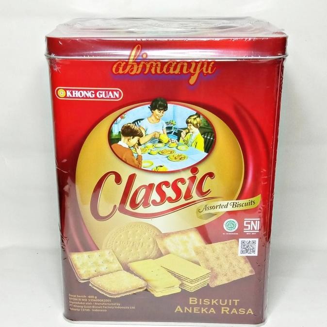 

Promo Biskuit Khong Guan Kaleng Classic 600 Gr