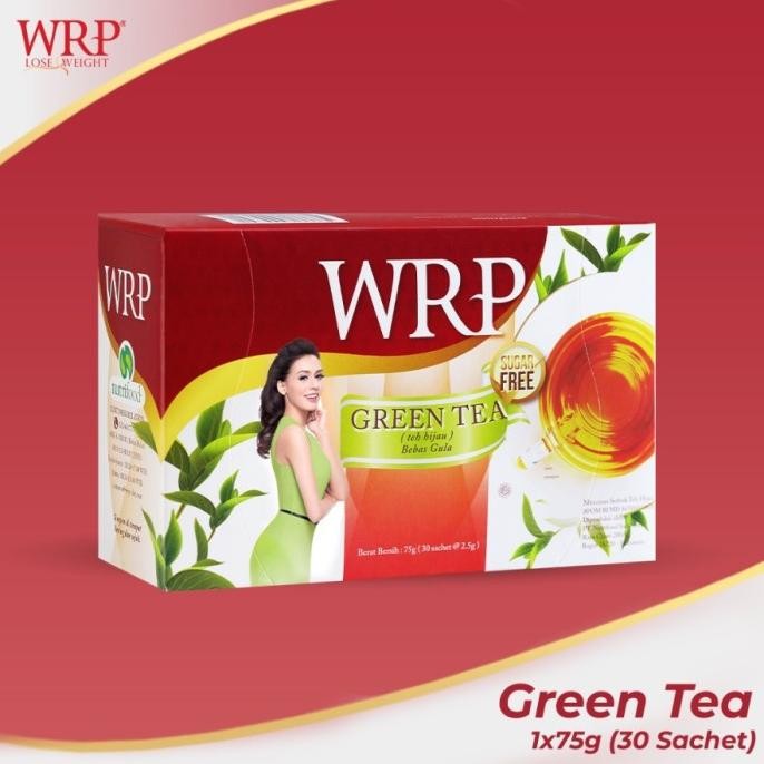 

Grosir Wrp Green Tea 30 Sachet - Teh Diet Wrp Sugar Free Bebas Gula Aman Bpom