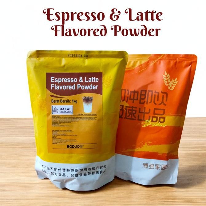 

Promo Boduo Espresso & Latte Flavored Powder - Bubuk Minuman Espresso & Latte Powder 1Kg